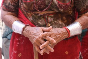 Woman's hands - Thar Desert